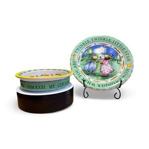 Twinkle Twinkle Little Star Child’s Vintage Dinnerware Set